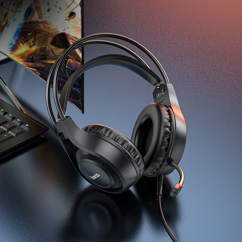 Casque Gaming Professionnel HOCO W106 Tiger Stéréo - Photo 5