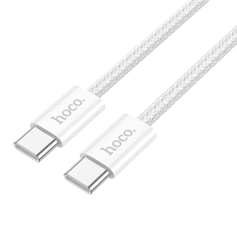Câble Fast Charge Type-C vers Type-C 60W HOCO X104 Source (1M) - Photo 2