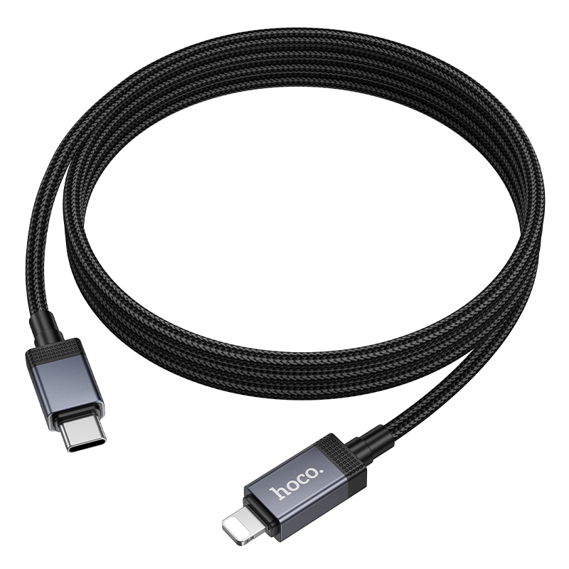 Câble Fast Charge Lightning PD 27W avec Écran HOCO X118 (1.2M) - Photo 4