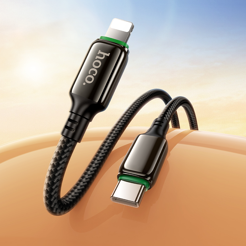 Câble Tressé Fast Charge Lightning PD 30W HOCO X127 Exceed - Photo 4