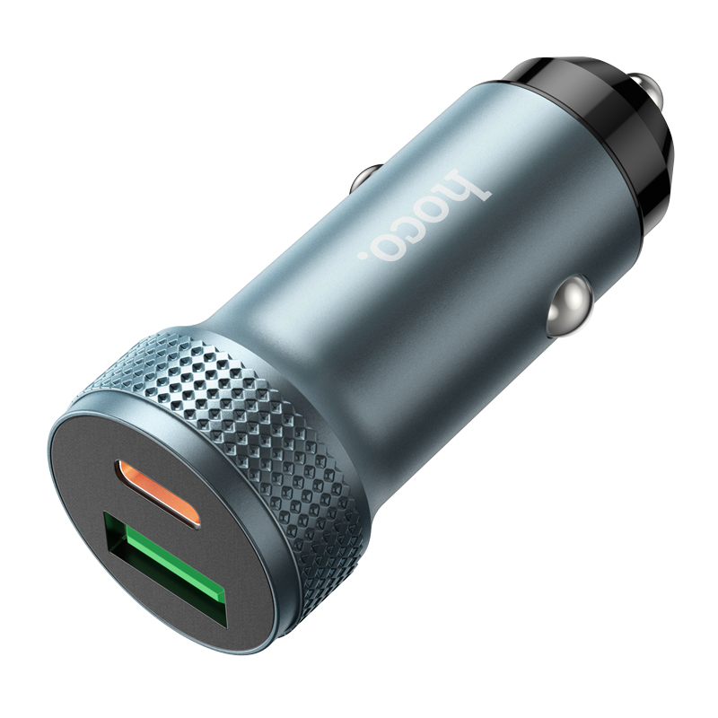 Chargeur Voiture Rapide PD 38W Double Port HOCO Z49B Level