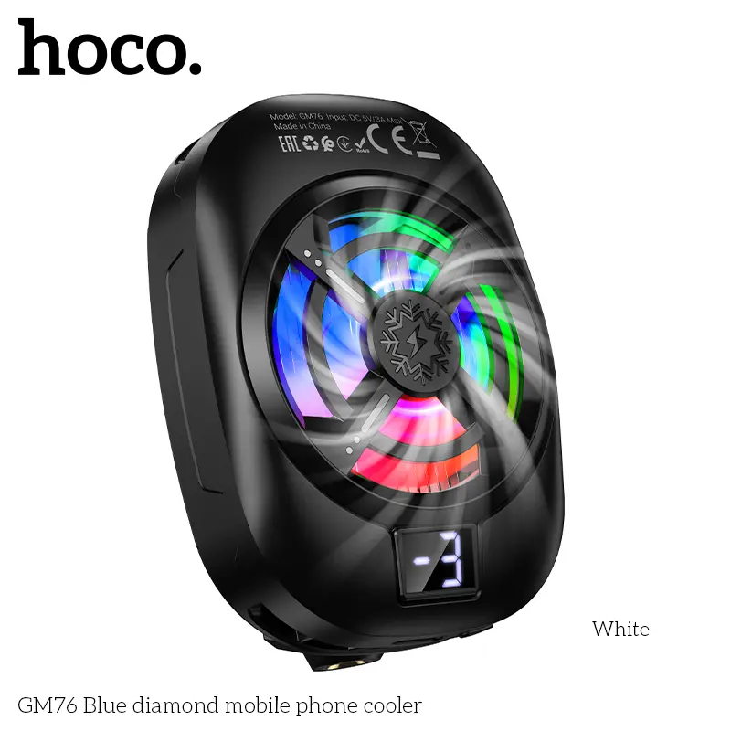 Ventilateur de Téléphone HOCO GM76 Blue Diamond